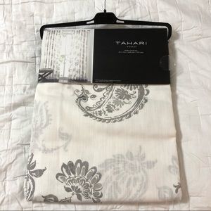 ONE Pair of Tahari Home Curtain Panels